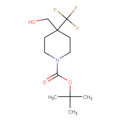 tert-butyl 4-(hydroxymethyl)-4-(trifluoromethyl)piperidine-1-carboxylate
