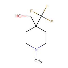 [1-methyl-4-(trifluoromethyl)-4-piperidyl]methanol