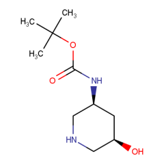 tert-butyl N-[(3S,5R)-5-hydroxypiperidin-3-yl]carbamate