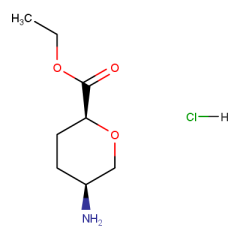 ethyl cis-5-aminooxane-2-carboxylate hydrochloride