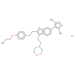 5-(3,5-dimethyl-1,2-oxazol-4-yl)-1-[2-(morpholin-4-yl)ethyl]-2-[2-(4-propoxyphenyl)ethyl]-1H-1,3-benzodiazole