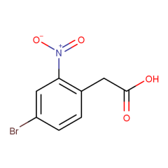 2-(4-bromo-2-nitrophenyl)acetic acid