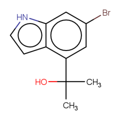 2-(6-bromo-1H-indol-4-yl)propan-2-ol