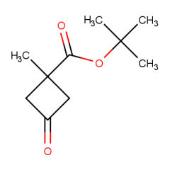 tert-butyl 1-methyl-3-oxo-cyclobutanecarboxylate