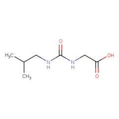 (3-Isobutyl-ureido)-acetic acid