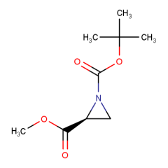 1-tert-butyl 2-methyl aziridine-1,2-dicarboxylate
