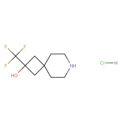 2-(trifluoromethyl)-7-azaspiro[3.5]nonan-2-ol hydrochloride