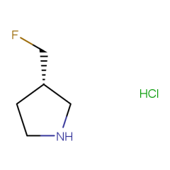 (3S)-3-(fluoromethyl)pyrrolidine hydrochloride