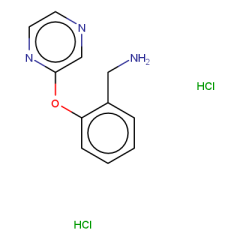 [2-(pyrazin-2-yloxy)phenyl]methanamine dihydrochloride