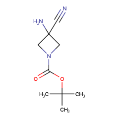 tert-butyl 3-amino-3-cyanoazetidine-1-carboxylate