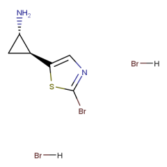 (1S,2S)-rel-2-(2-bromo-1,3-thiazol-5-yl)cyclopropan-1-amine dihydrobromide
