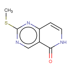 2-(methylsulfanyl)-5H,6H-pyrido[4,3-d]pyrimidin-5-one