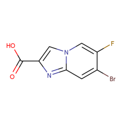 7-bromo-6-fluoro-imidazo[1,2-a]pyridine-2-carboxylic acid