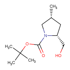 cis-tert-butyl-2-(hydroxymethyl)-4-methylpyrrolidine-1-carboxylate