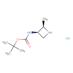tert-butyl N-[cis-2-methylazetidin-3-yl]carbamate hydrochloride