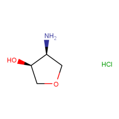 cis-4-aminooxolan-3-ol hydrochloride