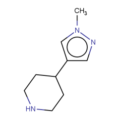 4-(1-methyl-1H-pyrazol-4-yl)piperidine