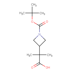 2-{1-[(tert-butoxy)carbonyl]azetidin-3-yl}-2-methylpropanoic acid