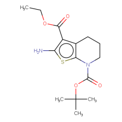7-tert-butyl 3-ethyl 2-amino-4H,5H,6H,7H-thieno[2,3-b]pyridine-3,7-dicarboxylate