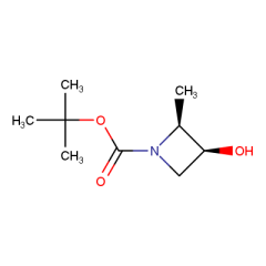 tert-butyl cis-3-hydroxy-2-methylazetidine-1-carboxylate