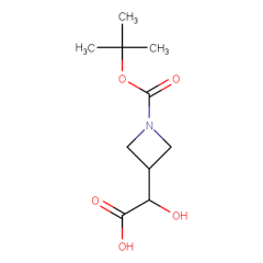 2-{1-[(tert-butoxy)carbonyl]azetidin-3-yl}-2-hydroxyacetic acid