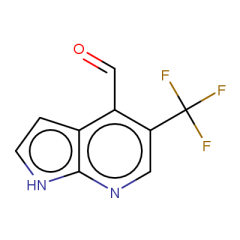 5-(trifluoromethyl)-1H-pyrrolo[2,3-b]pyridine-4-carbaldehyde