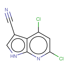 4,6-dichloro-1H-pyrrolo[2,3-b]pyridine-3-carbonitrile