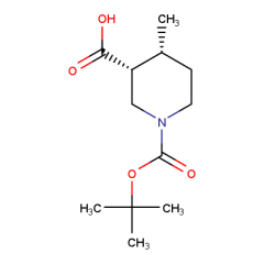 (3R,4R)-rel-1-[(tert-butoxy)carbonyl]-4-methylpiperidine-3-carboxylic acid