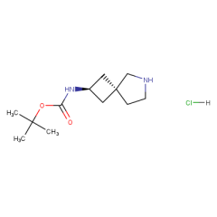 tert-butyl N-cis-6-azaspiro[3.4]octan-2-yl carbamate hydrochloride