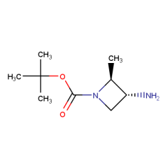 tert-butyl (2S,3R)-3-amino-2-methylazetidine-1-carboxylate