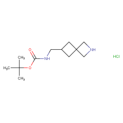 tert-butyl N-({2-azaspiro[3.3]heptan-6-yl}methyl)carbamate hydrochloride