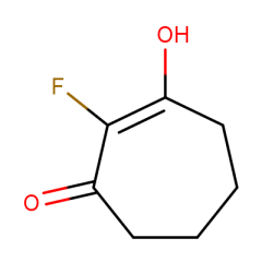 2-fluoro-3-hydroxycyclohept-2-en-1-one