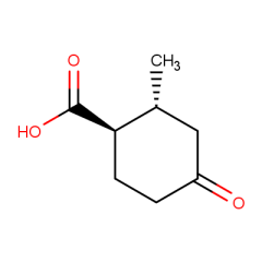 trans-2-methyl-4-oxocyclohexane-1-carboxylic acid