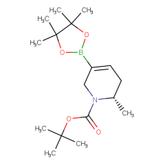 tert-butyl (2S)-2-methyl-5-(4,4,5,5-tetramethyl-1,3,2-dioxaborolan-2-yl)-3,6-dihydro-2H-pyridine-1-carboxylate