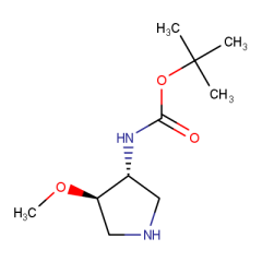 tert-butyl N-[(3R,4R)-4-methoxypyrrolidin-3-yl]carbamate