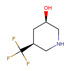 (3R,5S)-5-(trifluoromethyl)piperidin-3-ol