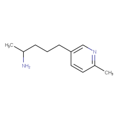 5-(6-methyl-3-pyridyl)pentan-2-amine
