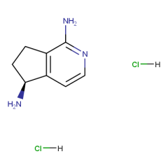 (5S)-6,7-dihydro-5H-cyclopenta[c]pyridine-1,5-diamine dihydrochloride