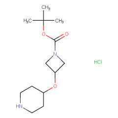 tert-butyl 3-(piperidin-4-yloxy)azetidine-1-carboxylate hydrochloride