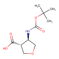 (3R,4R)-4-{[(tert-butoxy)carbonyl]amino}oxolane-3-carboxylic acid