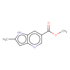 methyl 2-methyl-1H-pyrrolo[3,2-b]pyridine-6-carboxylate