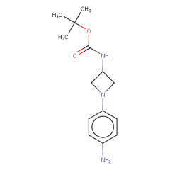 tert-butyl N-[1-(4-aminophenyl)azetidin-3-yl]carbamate