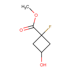 methyl 1-fluoro-3-hydroxycyclobutane-1-carboxylate