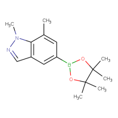 1,7-dimethyl-5-(4,4,5,5-tetramethyl-1,3,2-dioxaborolan-2-yl)-1H-indazole