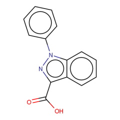 1-phenylindazole-3-carboxylic acid