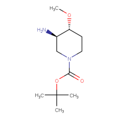 tert-butyl (3R,4R)-rel-3-amino-4-methoxypiperidine-1-carboxylate