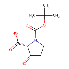 (2R,3S)-rel-1-[(tert-butoxy)carbonyl]-3-hydroxypyrrolidine-2-carboxylic acid