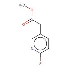 methyl 2-(6-bromo-3-pyridyl)acetate