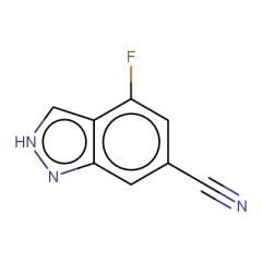 4-fluoro-1H-indazole-6-carbonitrile
