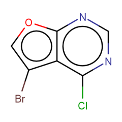 5-bromo-4-chlorofuro[2,3-d]pyrimidine